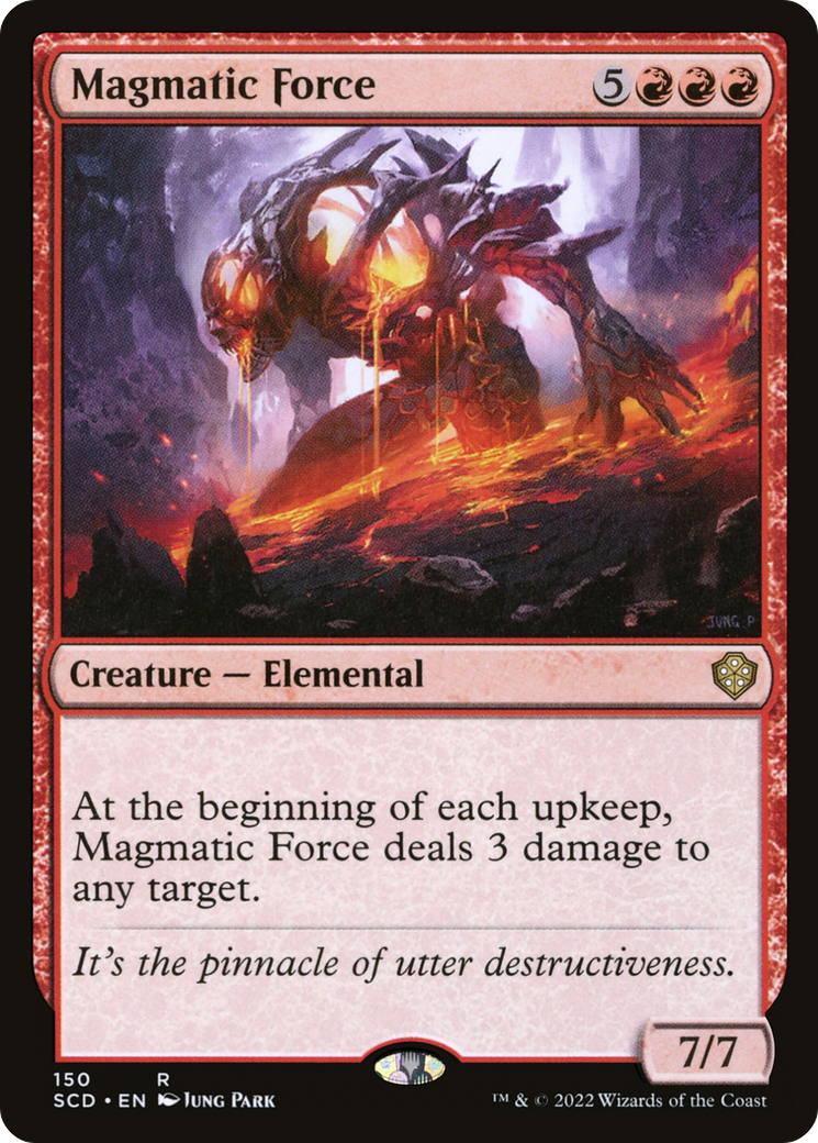 Magmatic Force [Starter Commander Decks] | Webway Games