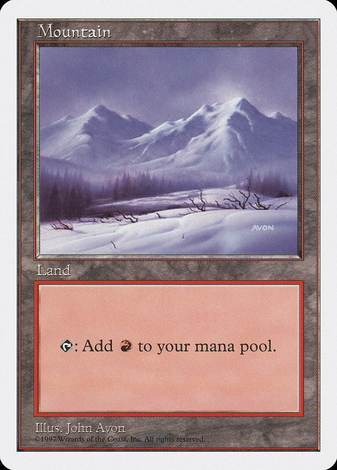Mountain (#442) [Fifth Edition] | Webway Games