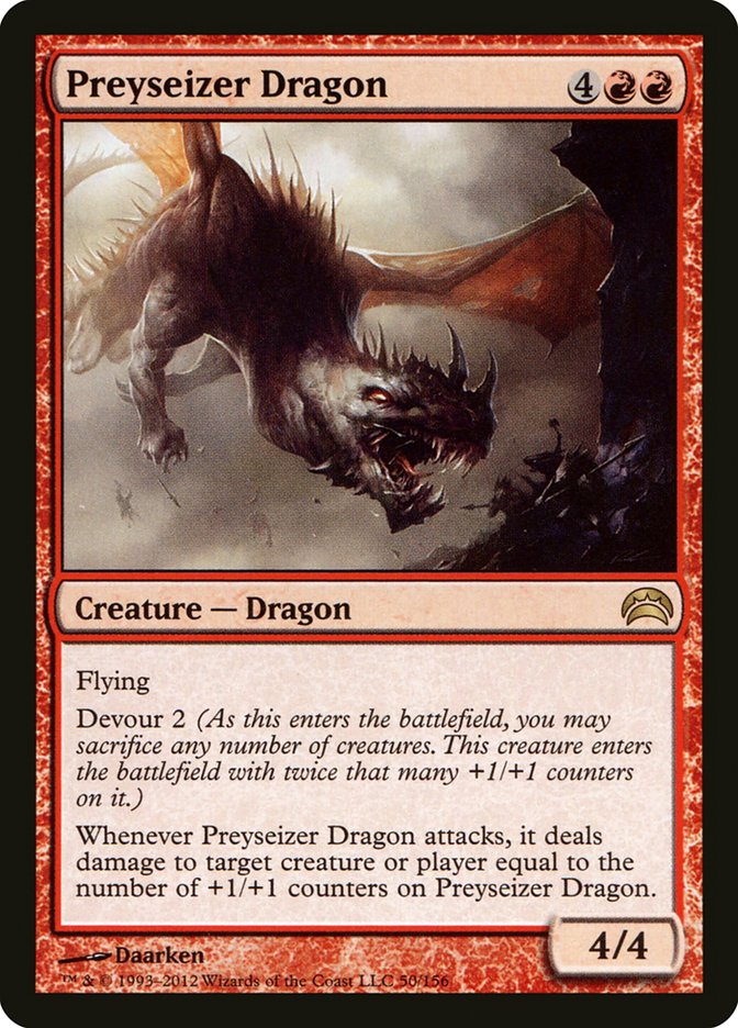 Preyseizer Dragon [Planechase 2012] | Webway Games