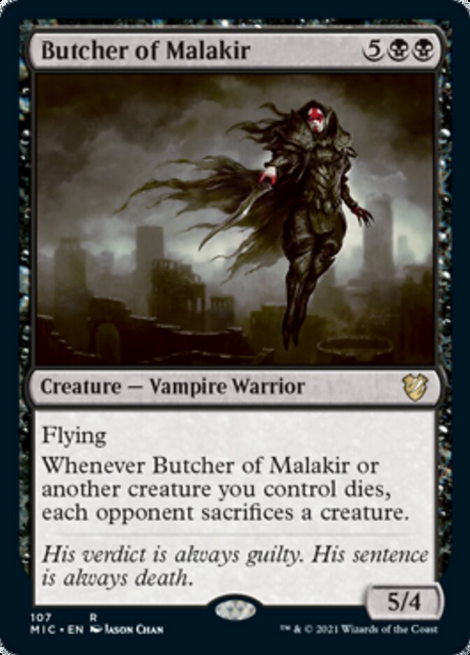 Butcher of Malakir [Innistrad: Midnight Hunt Commander] | Webway Games