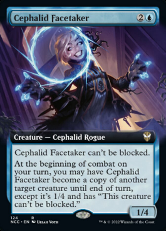 Cephalid Facetaker (Extended Art) [Streets of New Capenna Commander] | Webway Games