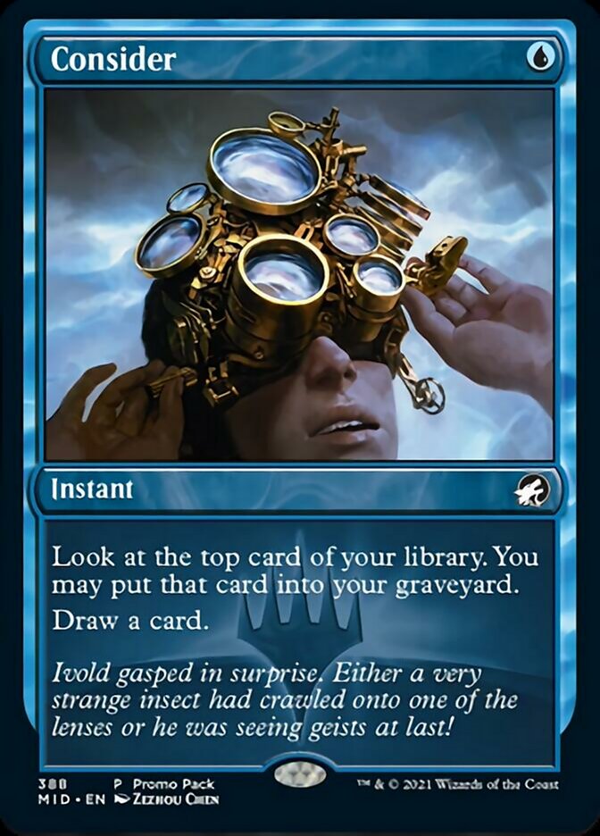 Consider (Promo Pack) [Innistrad: Midnight Hunt Promos] | Webway Games