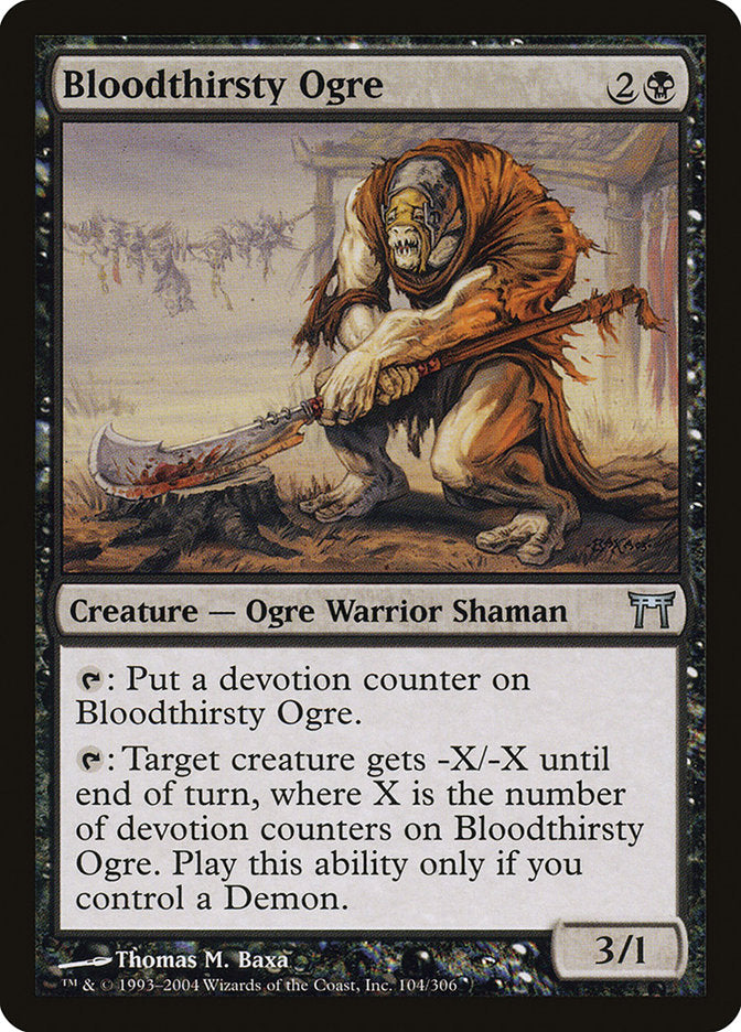 Bloodthirsty Ogre [Champions of Kamigawa] | Webway Games