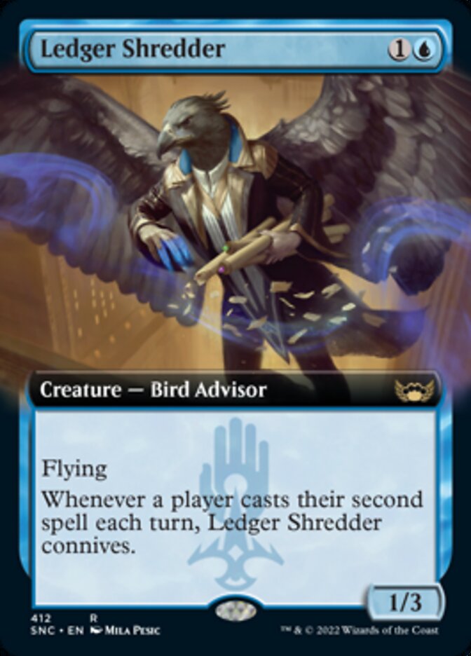 Ledger Shredder (Extended Art) [Streets of New Capenna] | Webway Games