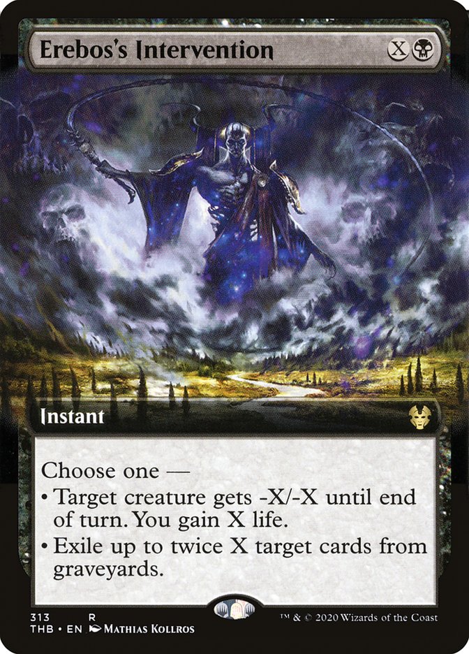 Erebos's Intervention (Extended Art) [Theros Beyond Death] | Webway Games