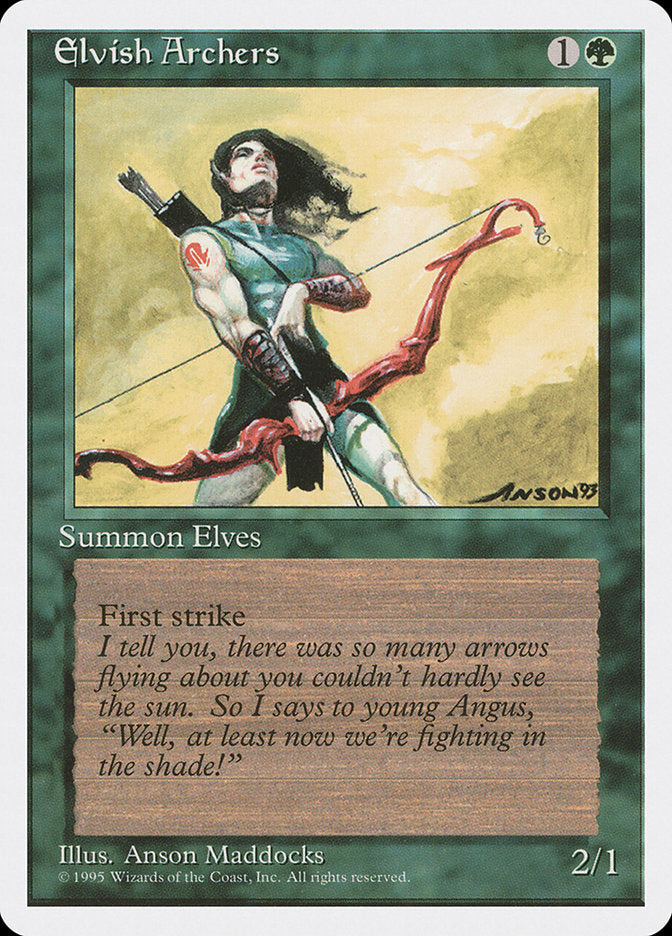 Elvish Archers [Fourth Edition] | Webway Games