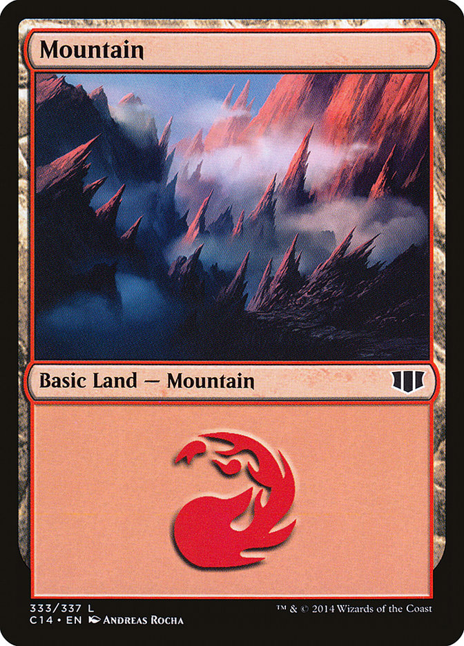 Mountain (#333) [Commander 2014] | Webway Games
