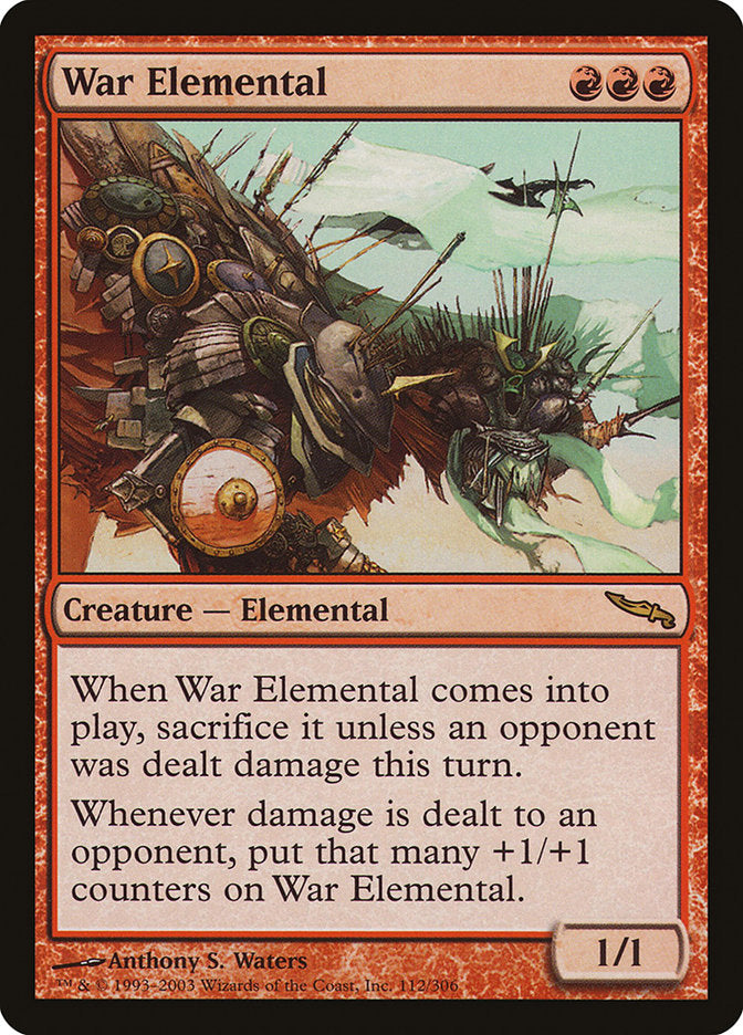 War Elemental [Mirrodin] | Webway Games