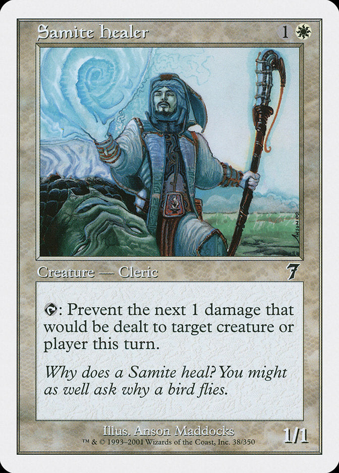 Samite Healer [Seventh Edition] | Webway Games