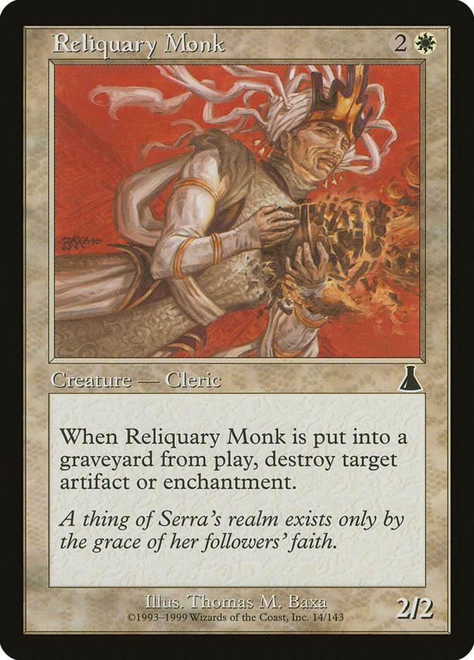 Reliquary Monk [Urza's Destiny] | Webway Games