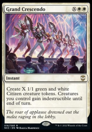 Grand Crescendo (Promo Pack) [Streets of New Capenna Commander Promos] | Webway Games