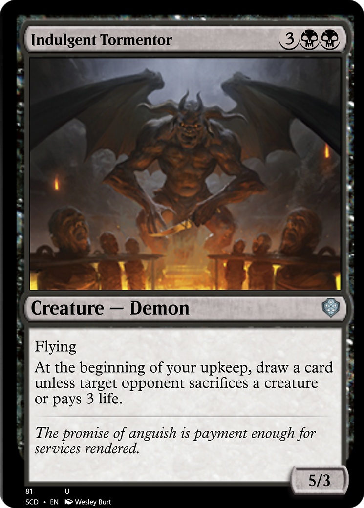 Indulgent Tormentor [Starter Commander Decks] | Webway Games