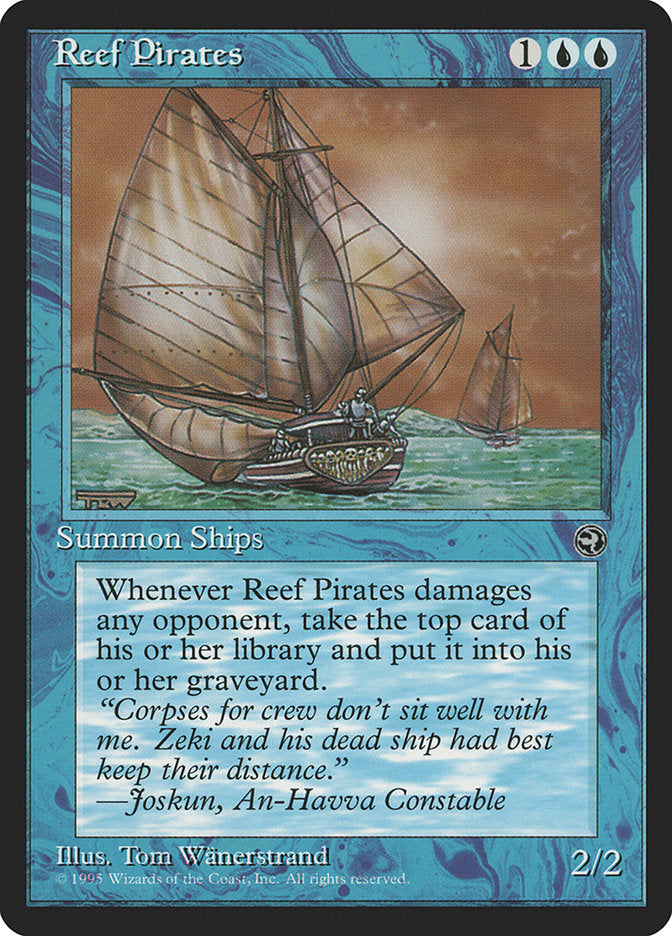 Reef Pirates (Joskun Flavor Text) [Homelands] | Webway Games