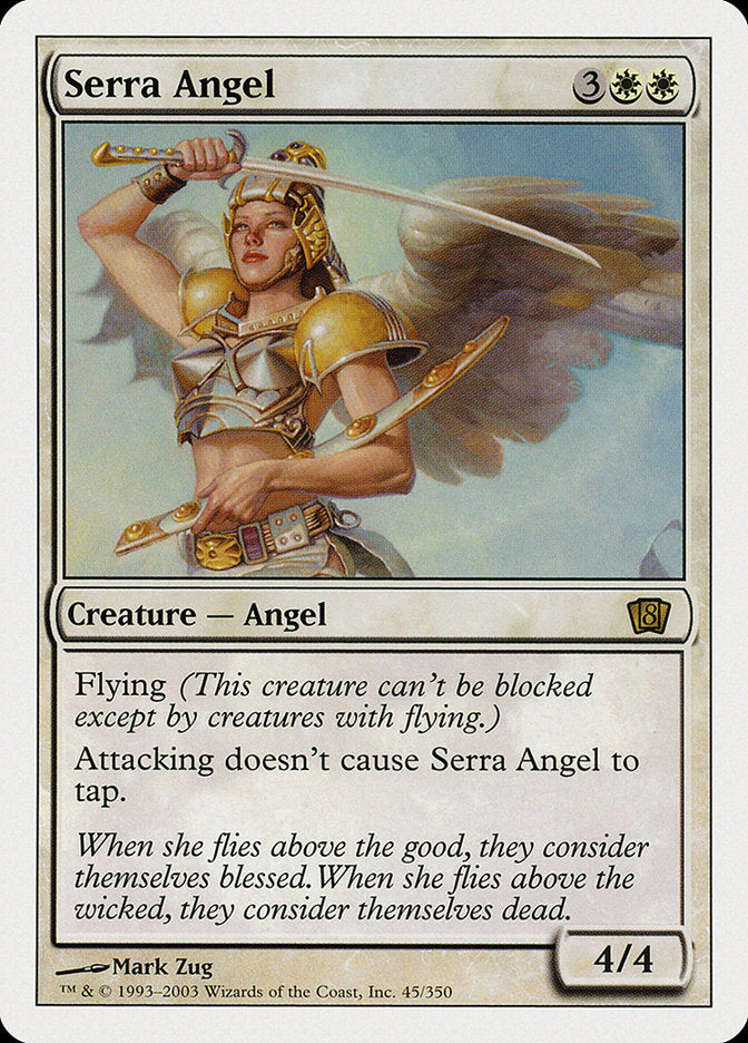 Serra Angel [Eighth Edition] | Webway Games