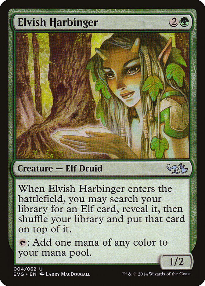 Elvish Harbinger (Elves vs. Goblins) [Duel Decks Anthology] | Webway Games