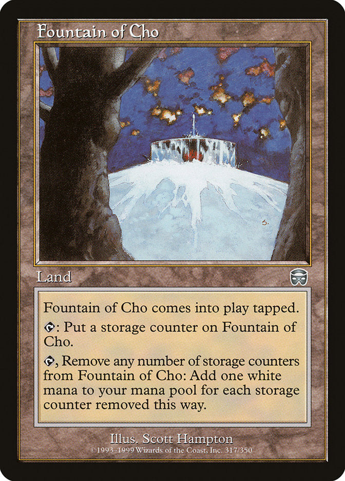 Fountain of Cho [Mercadian Masques] | Webway Games