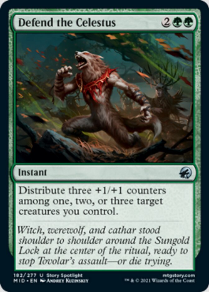 Defend the Celestus [Innistrad: Midnight Hunt] | Webway Games