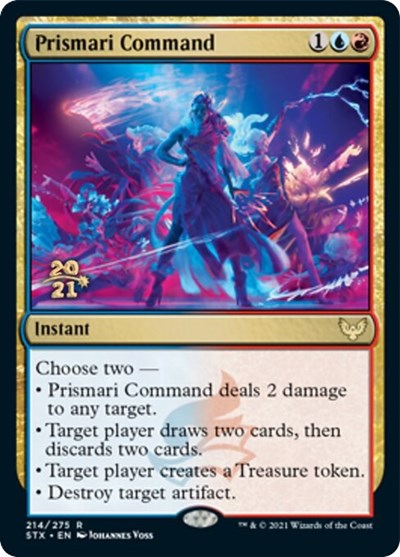 Prismari Command [Strixhaven: School of Mages Prerelease Promos] | Webway Games
