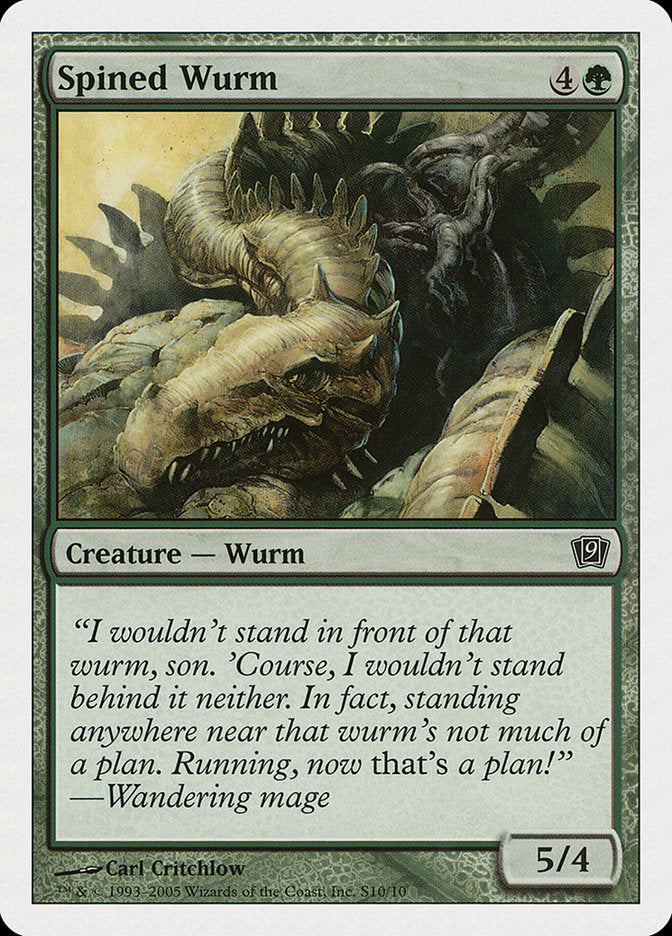 Spined Wurm [Ninth Edition] | Webway Games