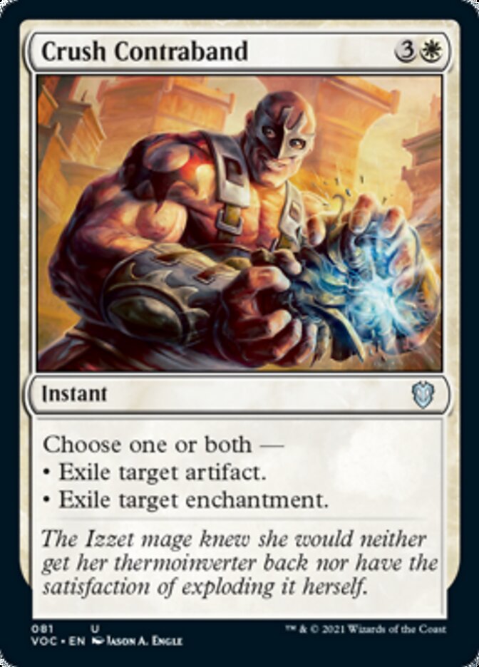 Crush Contraband [Innistrad: Crimson Vow Commander] | Webway Games