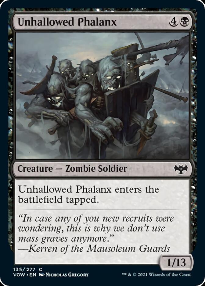 Unhallowed Phalanx [Innistrad: Crimson Vow] | Webway Games