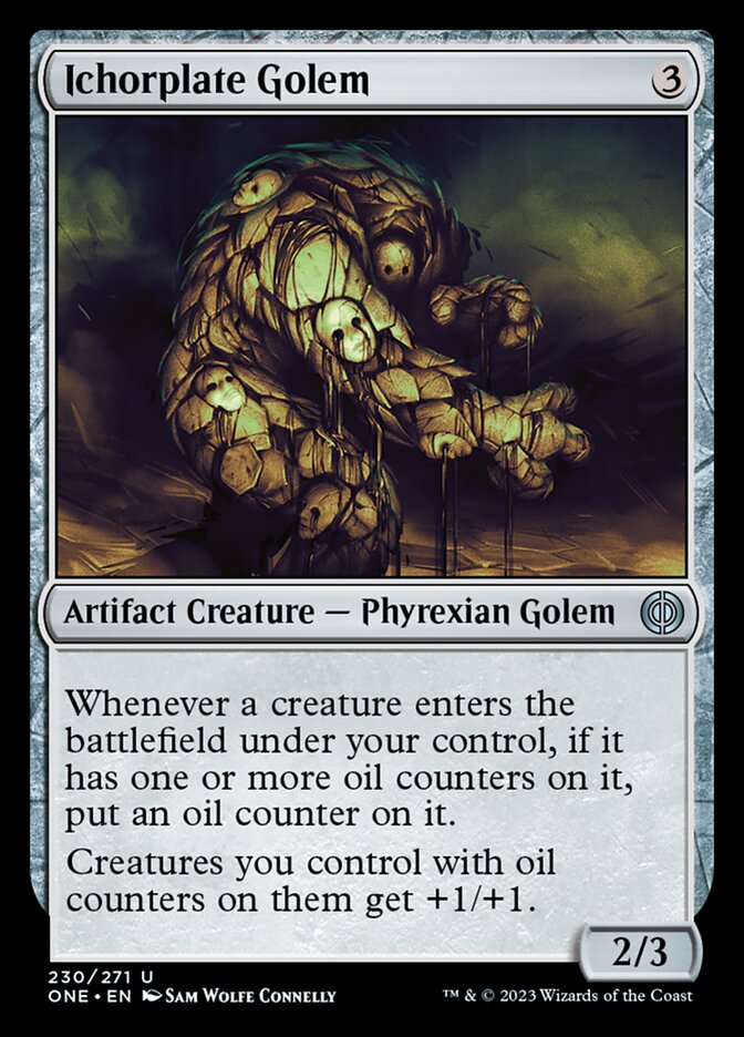 Ichorplate Golem [Phyrexia: All Will Be One] | Webway Games
