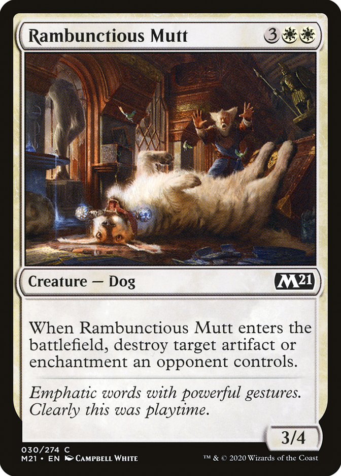 Rambunctious Mutt [Core Set 2021] | Webway Games