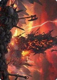 Immersturm Skullcairn Art Card [Kaldheim: Art Series] | Webway Games