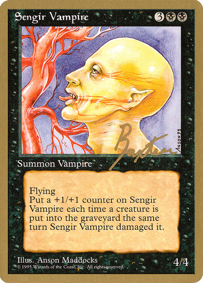 Sengir Vampire (George Baxter) [Pro Tour Collector Set] | Webway Games