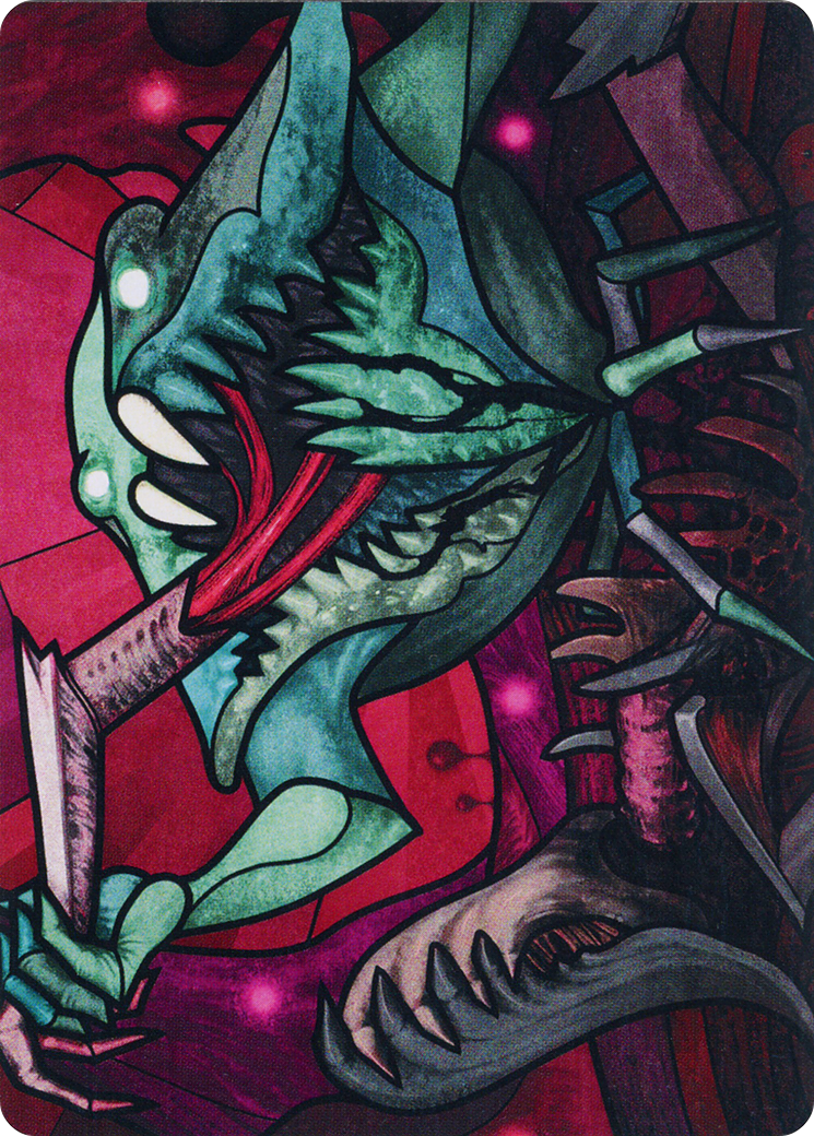 Yargle, Glutton of Urborg Art Card [March of the Machine Art Series] | Webway Games