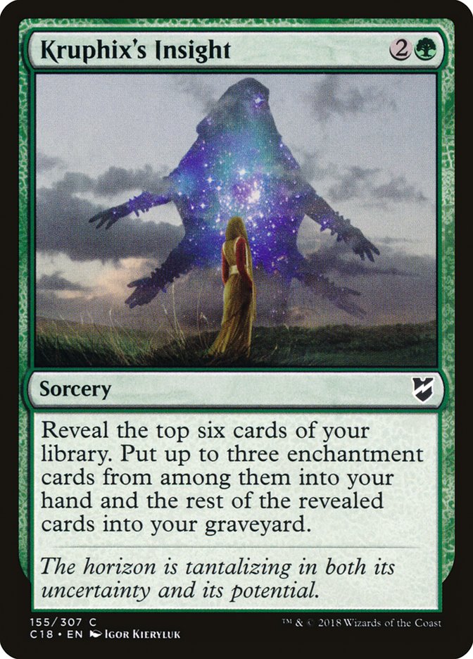 Kruphix's Insight [Commander 2018] | Webway Games