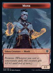 Bird (002) // Monk Double-sided Token [Dominaria United Tokens] | Webway Games