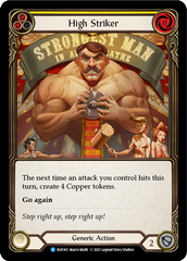 High Striker (Yellow) [EVR165] (Everfest)  1st Edition Rainbow Foil | Webway Games