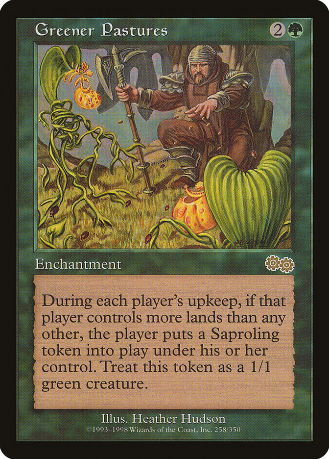 Greener Pastures [Urza's Saga] | Webway Games