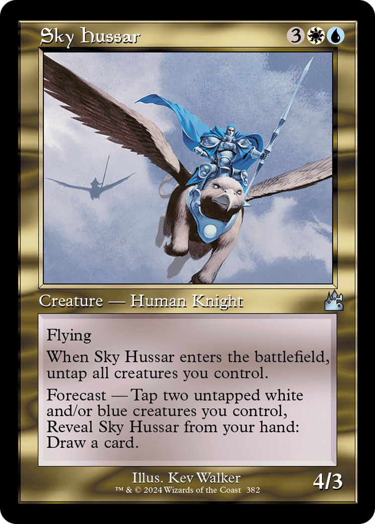 Sky Hussar (Retro Frame) [Ravnica Remastered] | Webway Games