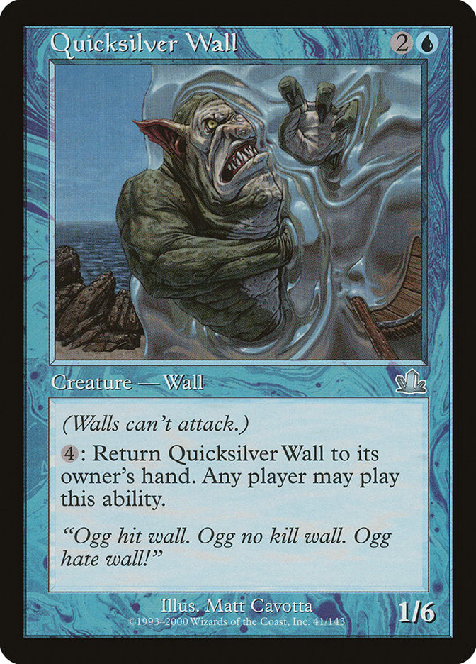 Quicksilver Wall [Prophecy] | Webway Games