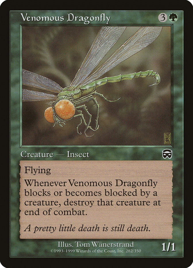 Venomous Dragonfly [Mercadian Masques] | Webway Games