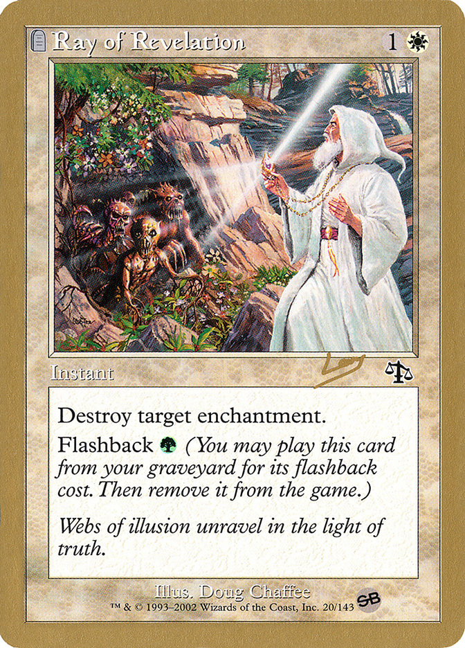 Ray of Revelation (Raphael Levy) (SB) [World Championship Decks 2002] | Webway Games