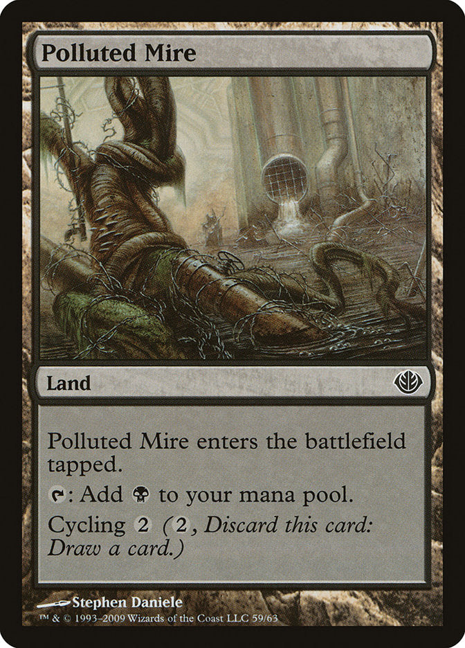 Polluted Mire [Duel Decks: Garruk vs. Liliana] | Webway Games
