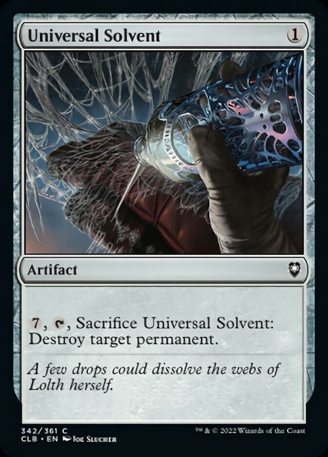 Universal Solvent [Commander Legends: Battle for Baldur's Gate] | Webway Games
