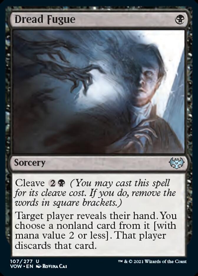 Dread Fugue [Innistrad: Crimson Vow] | Webway Games