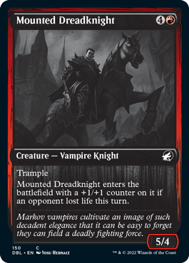 Mounted Dreadknight [Innistrad: Double Feature] | Webway Games