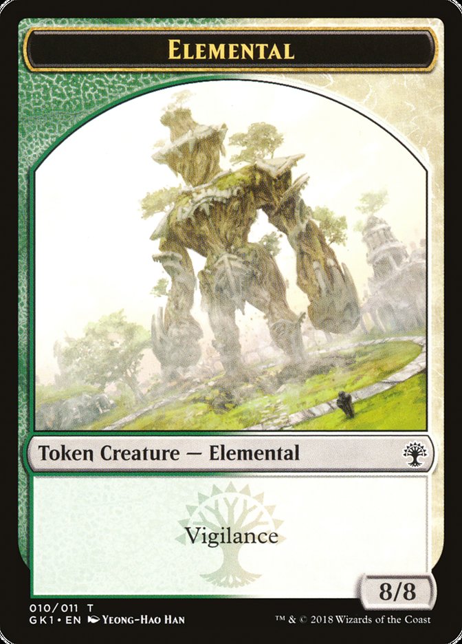Elemental // Centaur [GRN Guild Kit Tokens] | Webway Games