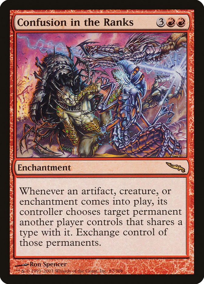 Confusion in the Ranks [Mirrodin] | Webway Games