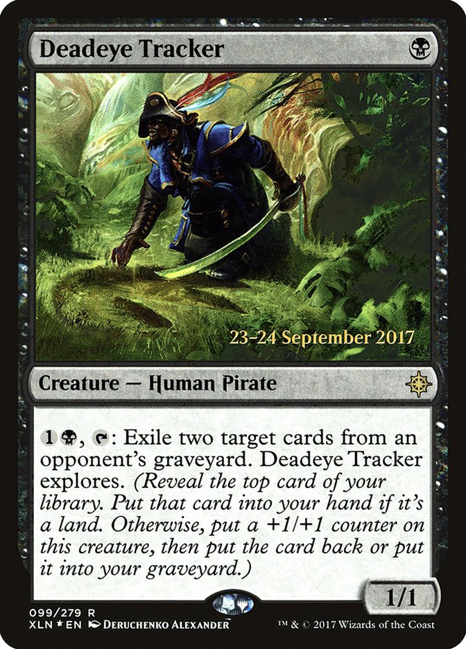 Deadeye Tracker  (Prerelease) [Ixalan Prerelease Promos] | Webway Games
