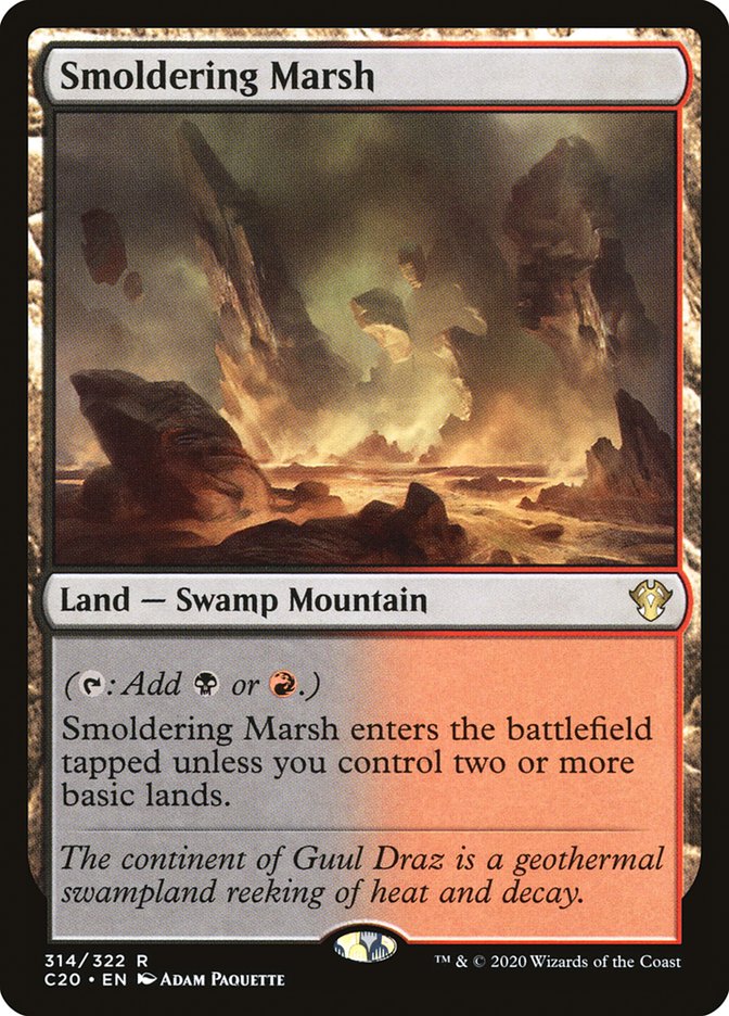 Smoldering Marsh [Commander 2020] | Webway Games