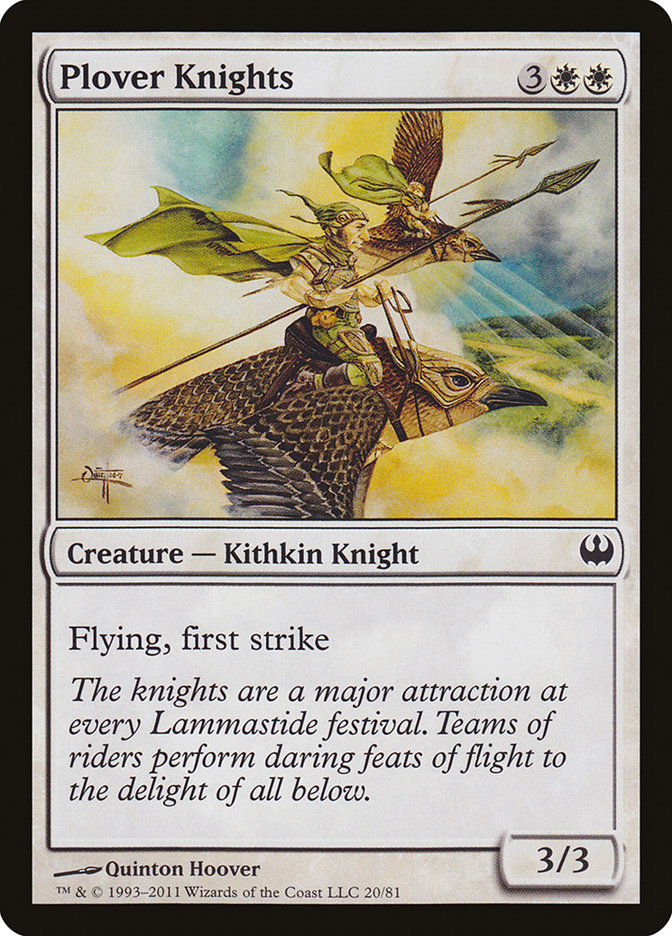 Plover Knights [Duel Decks: Knights vs. Dragons] | Webway Games