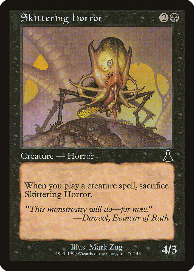 Skittering Horror [Urza's Destiny] | Webway Games