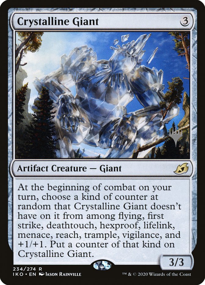 Crystalline Giant (Promo Pack) [Ikoria: Lair of Behemoths Promos] | Webway Games