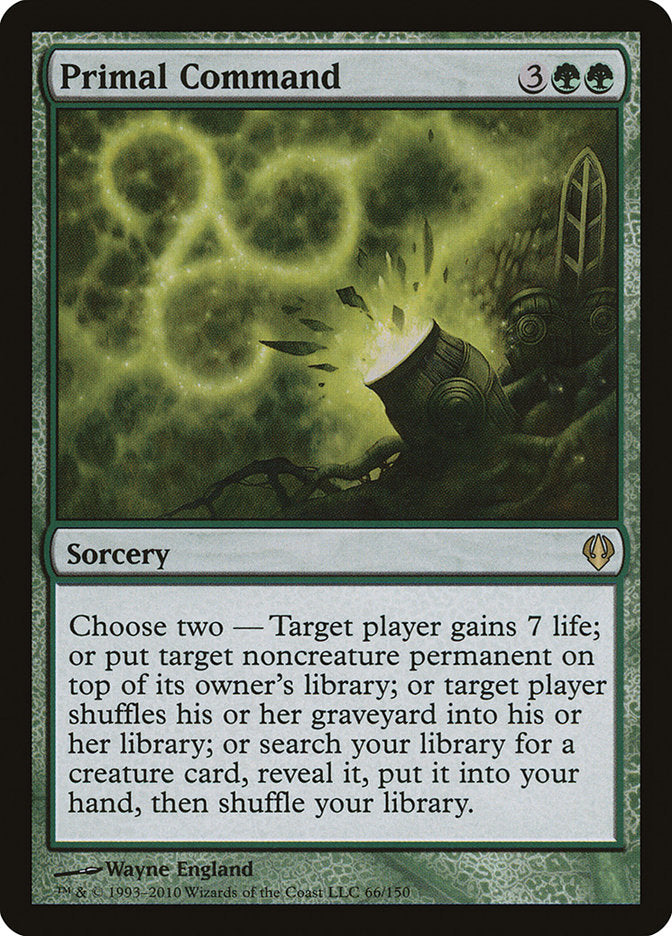 Primal Command [Archenemy] | Webway Games
